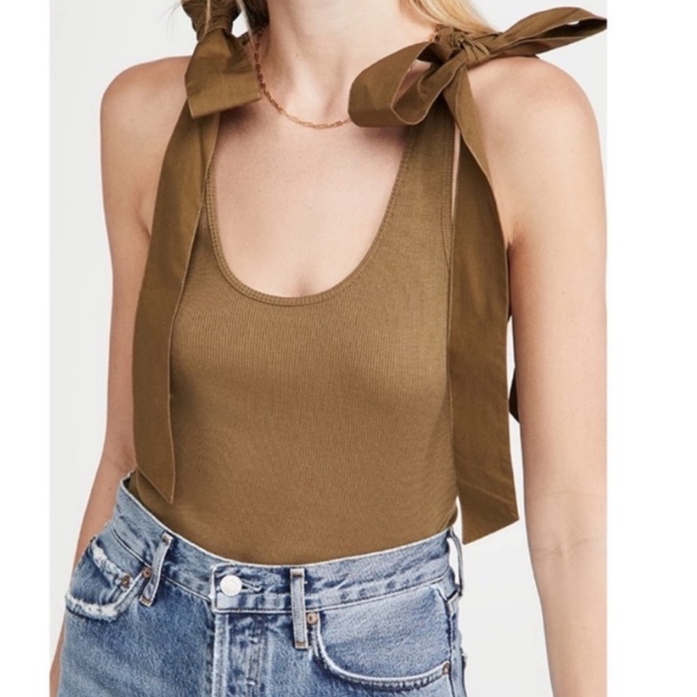 Ulla Johnson Bailey Tank Top in Cork